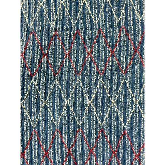 NWT MATILDA JANE Roxie Striped Tank Smocked Denim, Sz XL - Picture 7 of 11